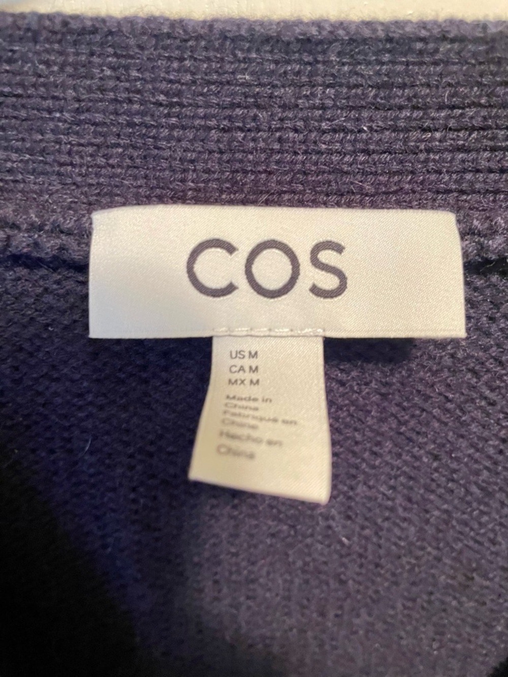 COS Black Knit Button Vest - Picture 4 of 6